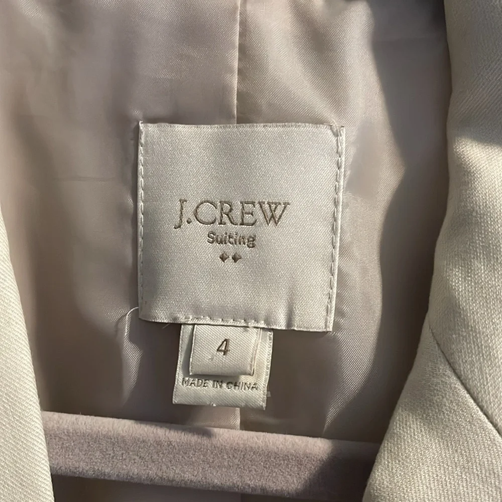 J.‎ Crew Off-White Blazer